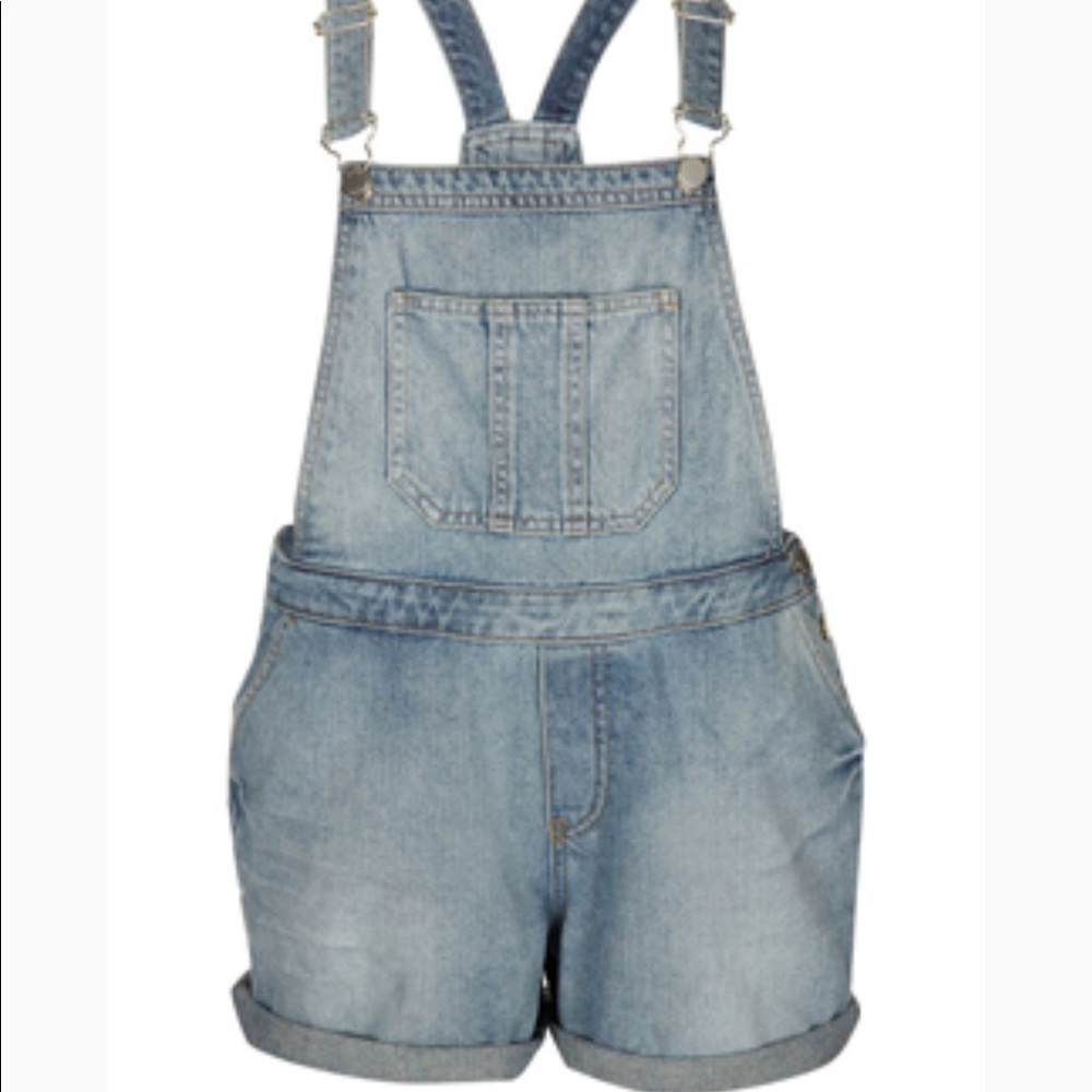 Topshop vintage moto overall